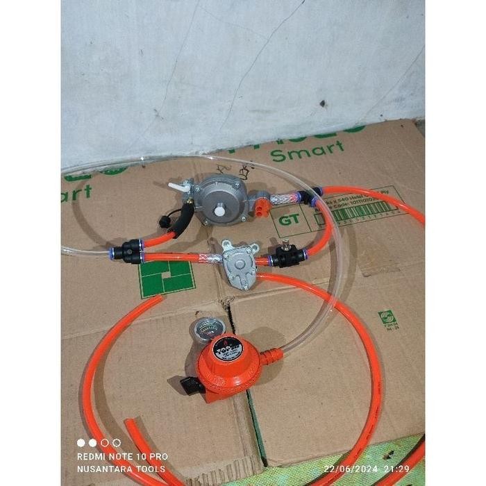 Paket siap p Konverter kit BBG Motor Matic dan Karbu masih ready