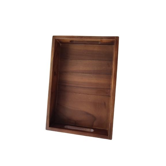 Karya Nampan Kayu Arf Nampan Hotel Nampan Saji Wooden Tray Rectangular