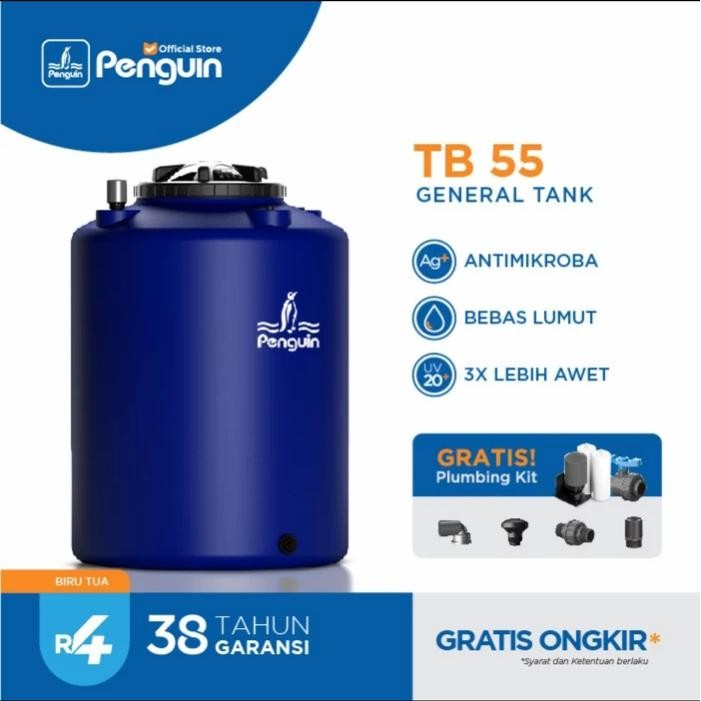Pinguin Toren air Gratis Plumbing Kit