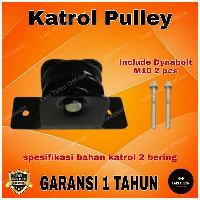 Roda Katrol Tunggal Pulldown Pulley Home Gym