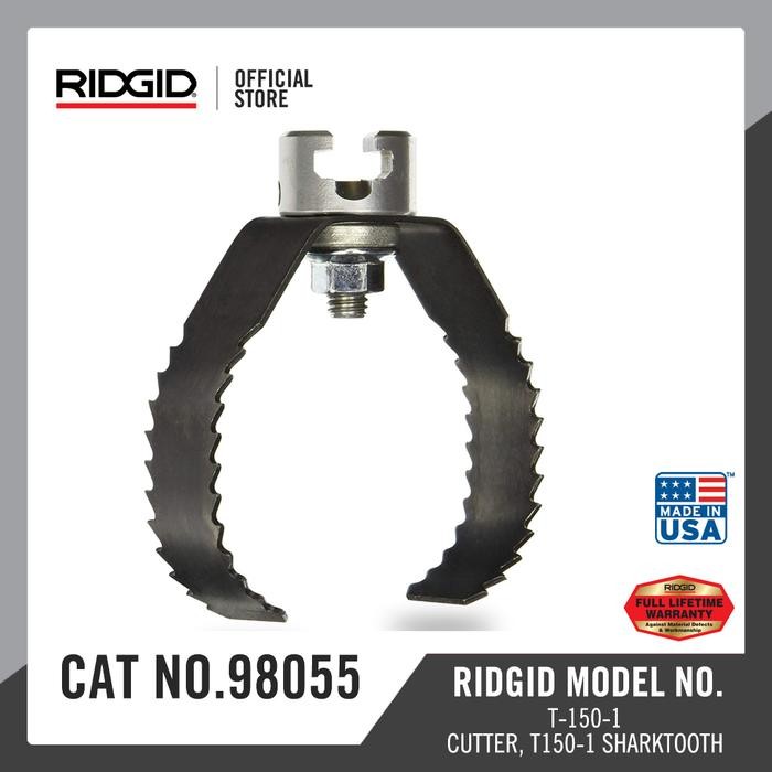 BARANG READY STOKK Ridgid Cutter, T150-1 Sharktooth Cutter 3' (75 mm) Blade-98055