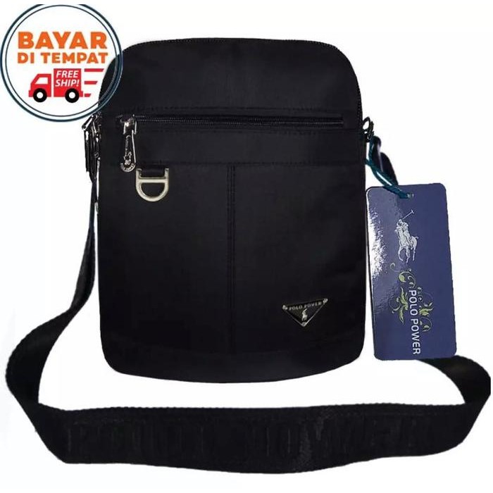 NEW Polo Power Tas Selempang Pria Sling bag Import Tas Slempang Polo Anti Air Shoulder bag