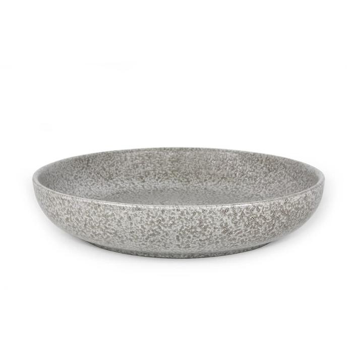 Artisan Ceramic Rock Deep Plate D: 26 cm