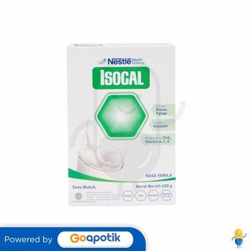 

ISOCAL RASA VANILA 400 GRAM BOX