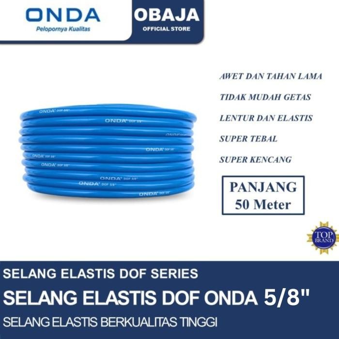 Onda Selang Air Elastis Dof 5/8" 50 Meter / Selang Air Onda