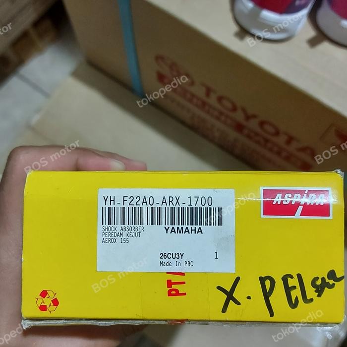 shockbreaker aerox 155 original aspira astra