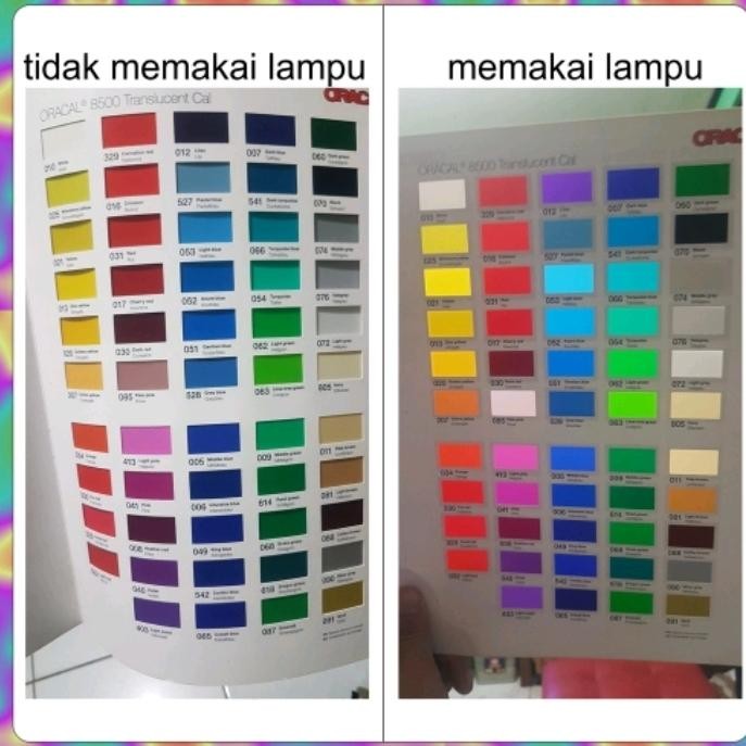 STIKER ORACAL TRANSCLUSENT 8500