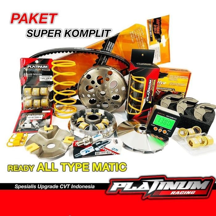 PAKET KOMPLIT CVT NMAX UPGRADE FULL KOMPLIT PCX KIRIAN CVT BEAT UPGRADE FULL PERFORMA VARIO 125 150