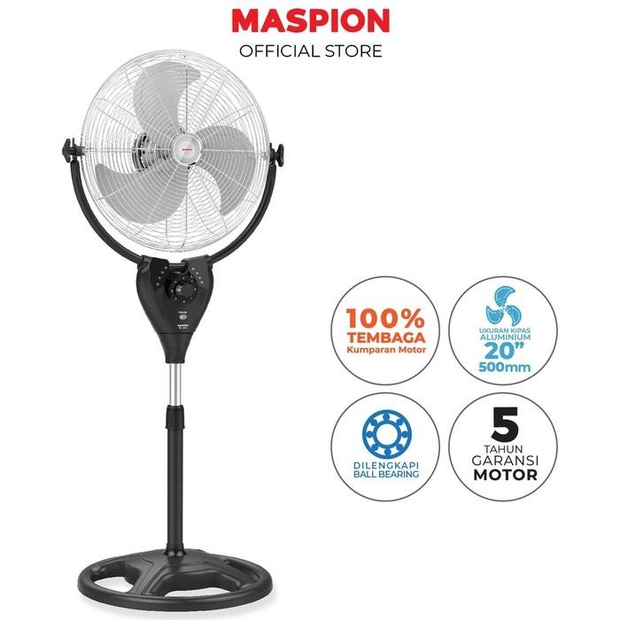 Maspion PW507 Kipas Angin Berdiri Power Fan 20 inch