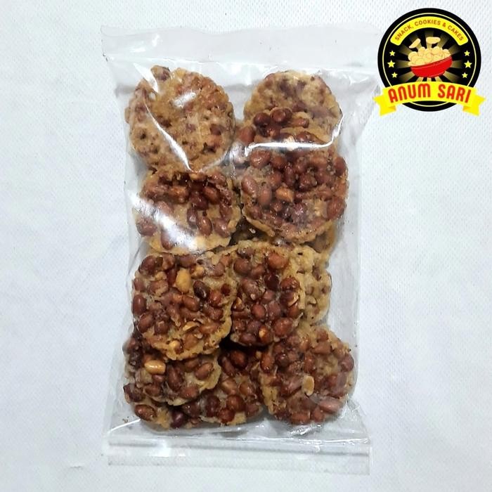 

New Keripik Rempeyek Peyek Kacang Tanah 250 Gram - Anum Sari
