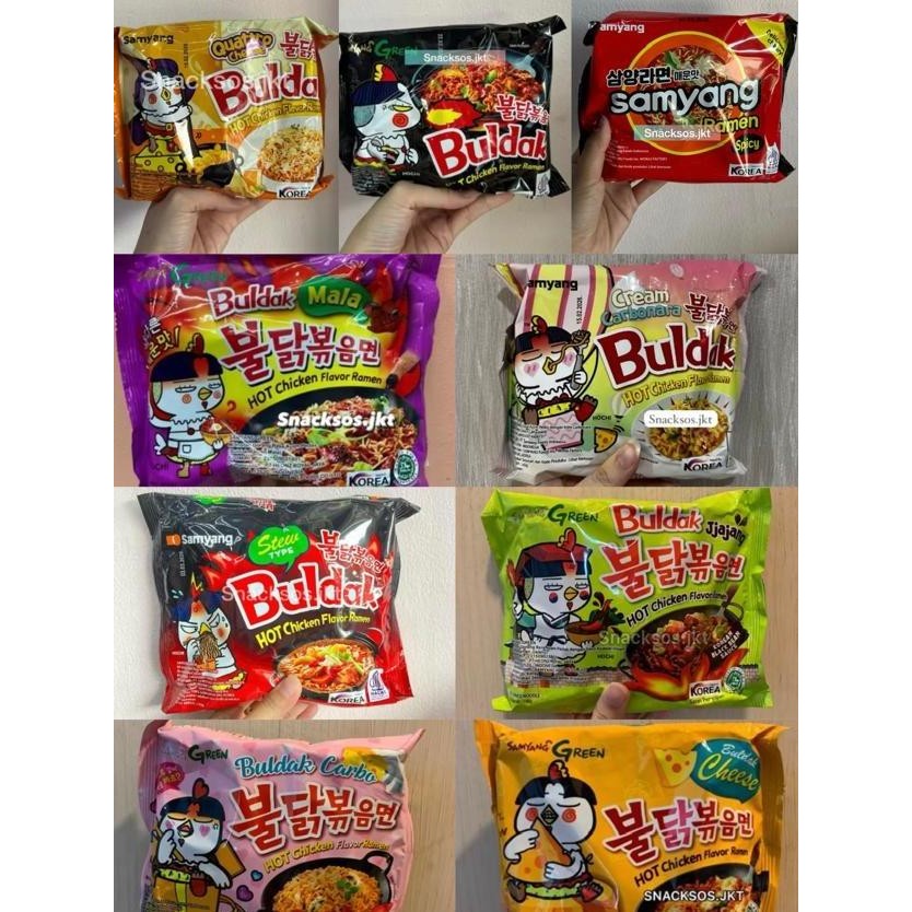 

New [BPOM RI ML] SAMYANG NUCLEAR EXTRA HOT CHEESE CREAMY QUATTRO QUATRO CHEESE CARBONARA ROSE CARBO