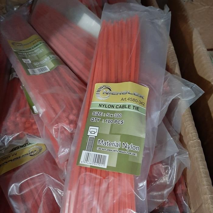 

KABEL TIE 5 x 300 mm - CABLE TIE / KABEL TIES