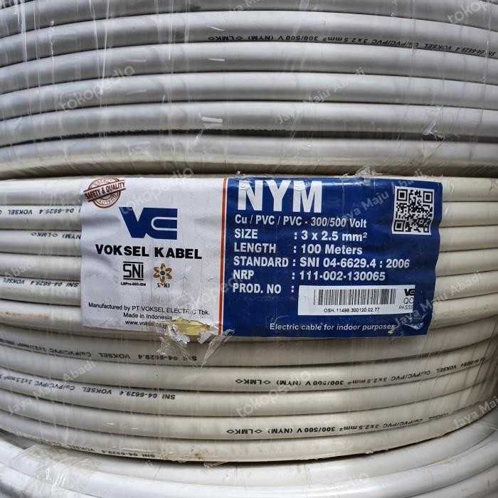 Kabel Voksel NYM 3 x 2.5 mm 100 meter