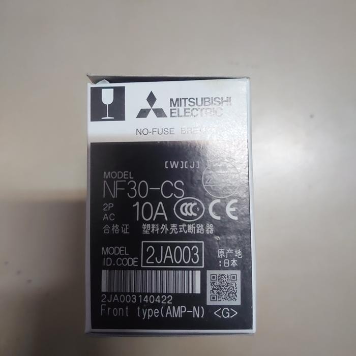 NFB CIRCUIT BREAKER NF30-CS 2P 10A; MITSUBISHI