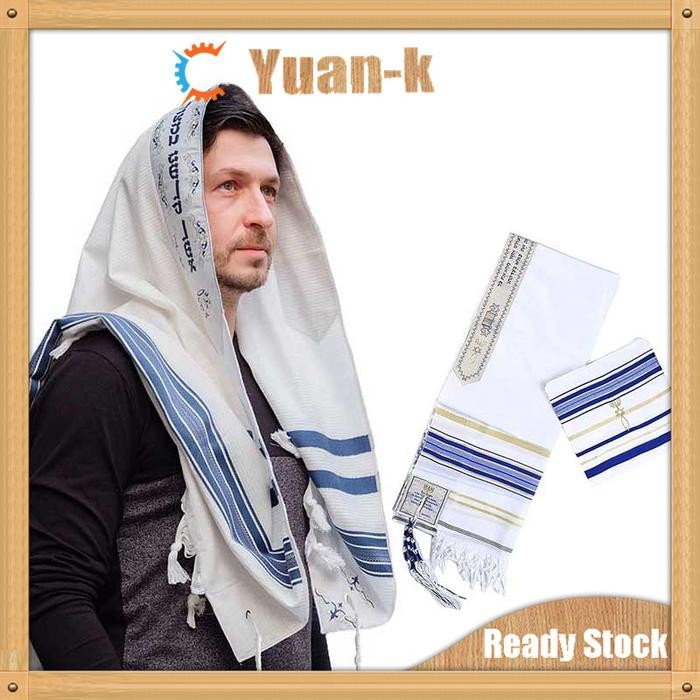 Tallith Shawl Jewish Tallit Syal 60cm Talith Tallith Talitot Jewish *