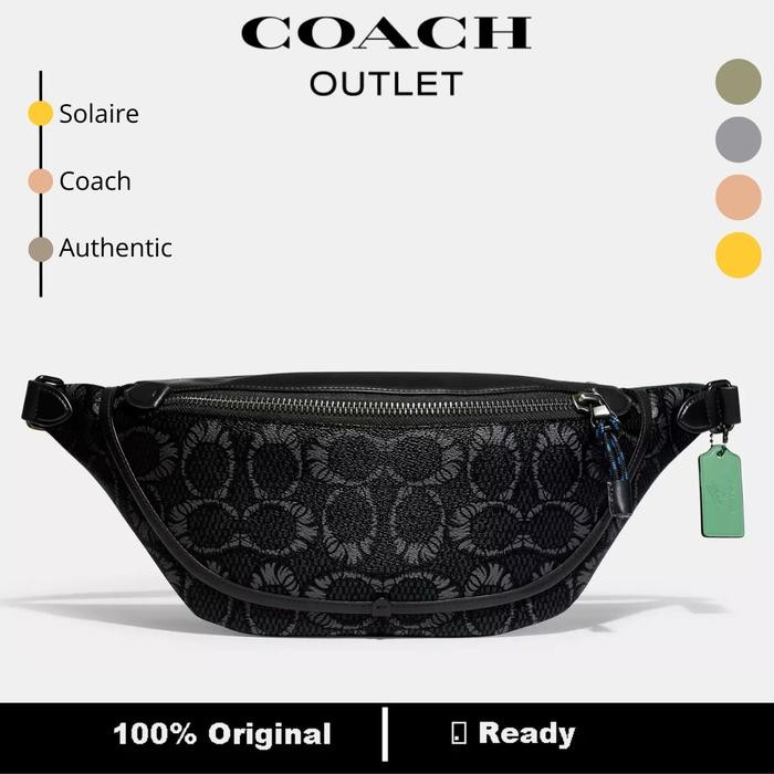 Tas Waistbag Coach X Michael B. Jordan League Belt Bag Pria Branded Original Authentic