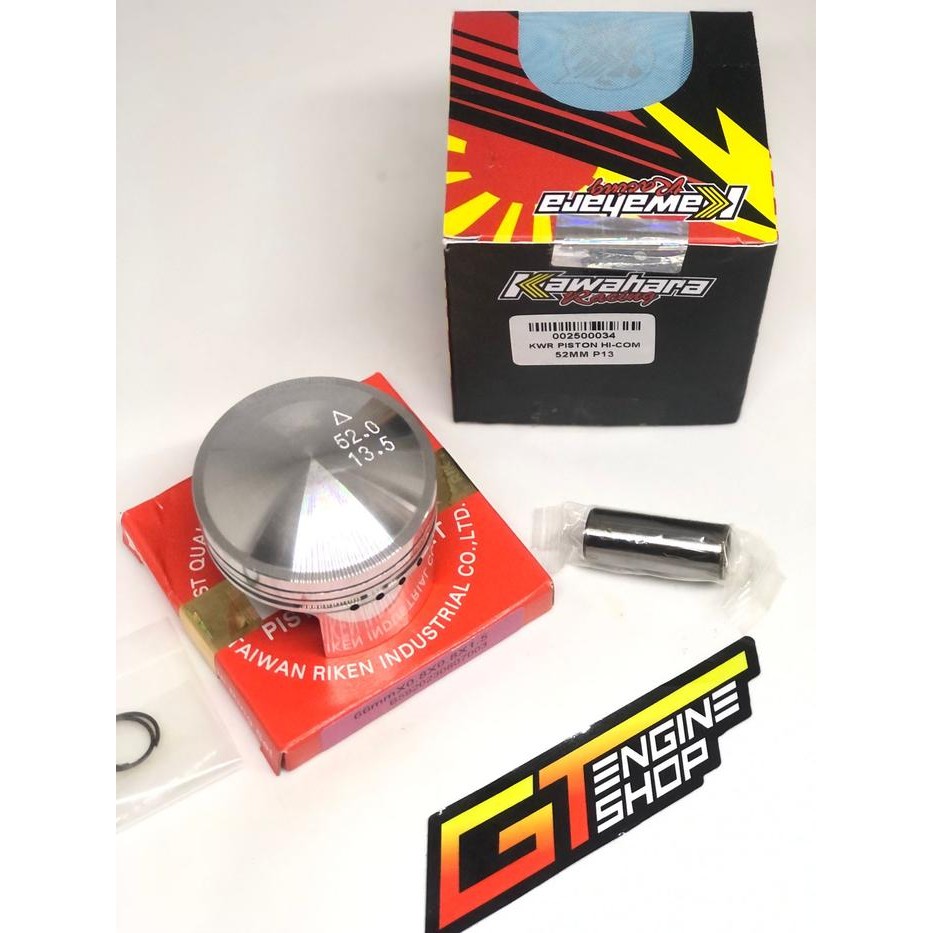 Piston kawahara Seher kawahara diameter 52 55,25 mm pen 13