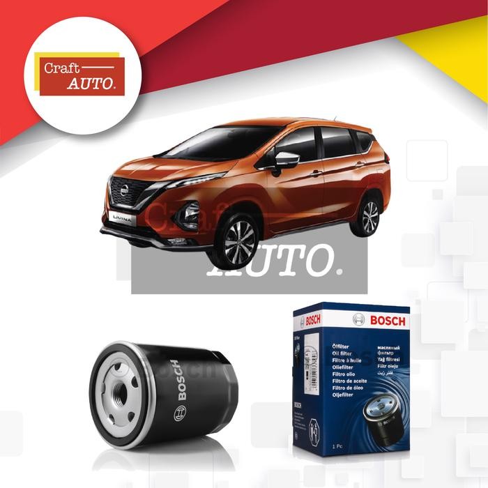 Filter Oli / Oil Filter Bosch Nissan Livina
