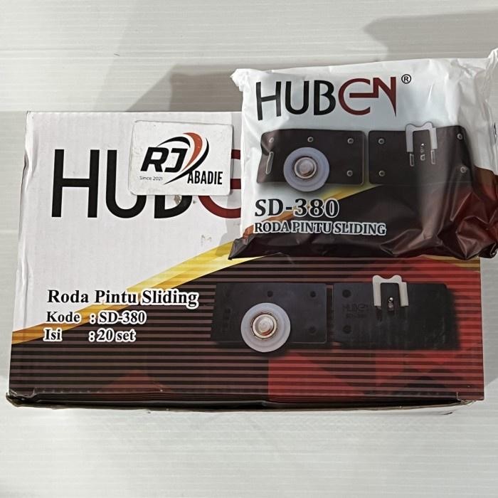 [20Set] Roda Pintu Sliding Geser Rel Lemari Huben Sd-380