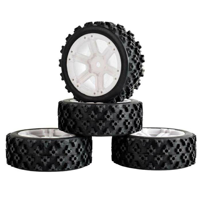 1pcs velg + ban offroad rally RC 1/10 1/18 vrx HSP LRP kyoso tamiya