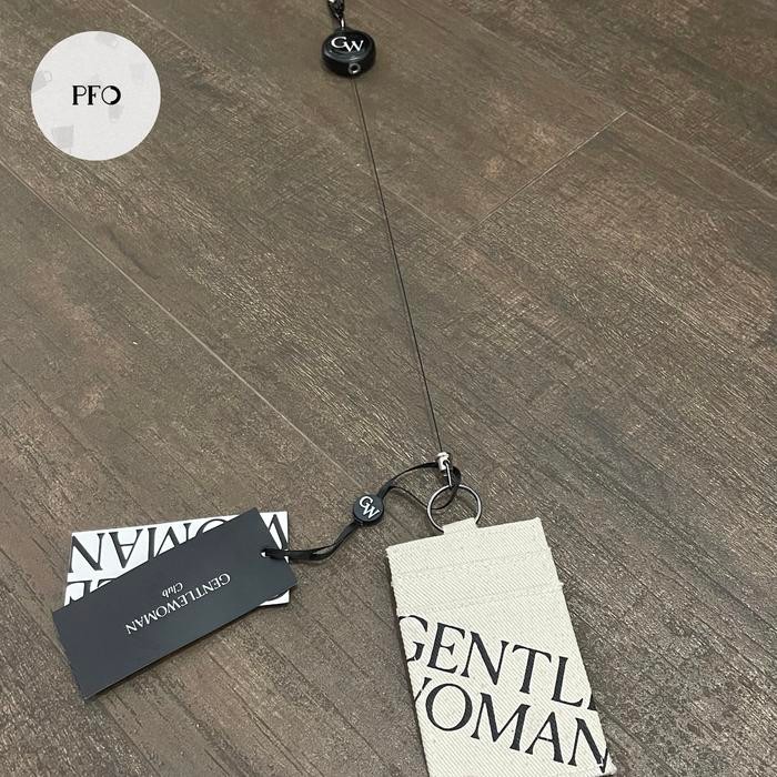 

[Ready] Gentle Woman Office On Fire Cardholder Original Id Lanyard