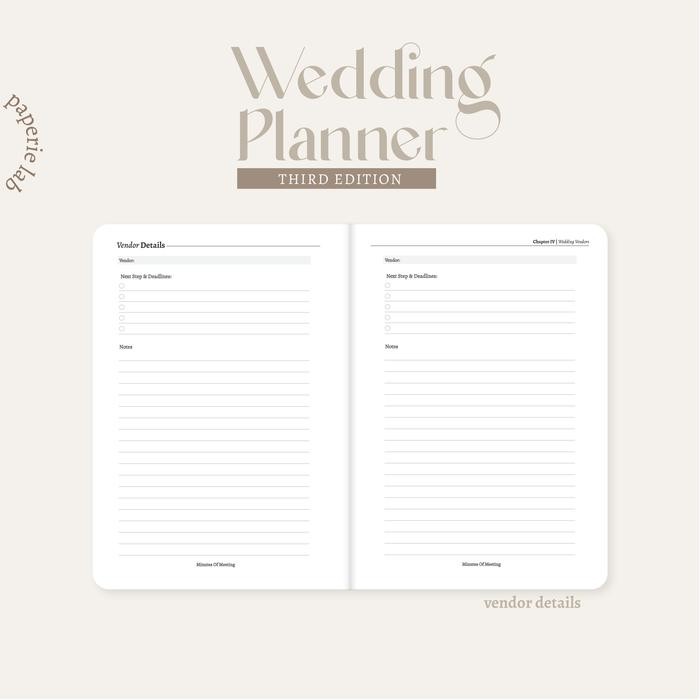 

Terlaris- Paperie Lab - The Wedding Planner Buku Persiapan Pernikahan Notes Stationery