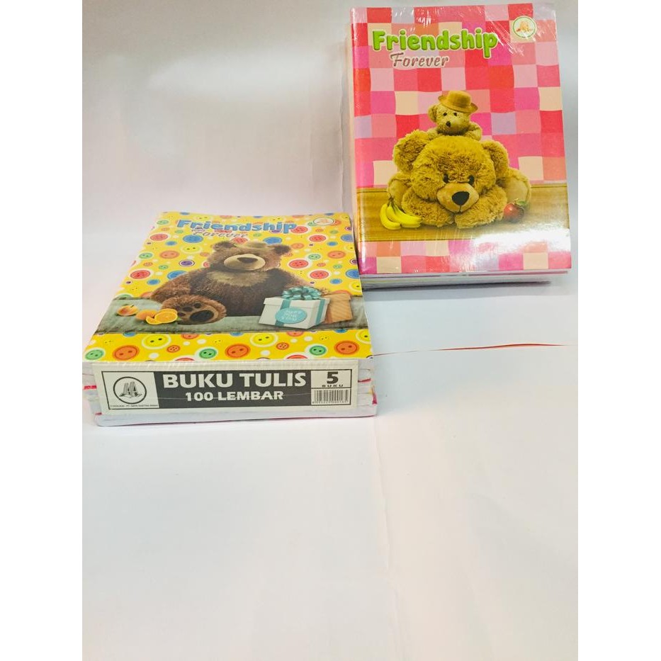 

Terlaris- Buku Tulis Aa Isi 100 Lembar ( Isi 5 Buku )