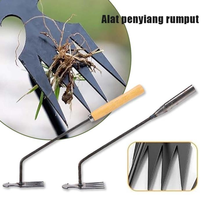 Alat Cabut Rumput Manual/Alat Garuk Rumput Liar/Cabut Rumput Liar/Alat Berkebun Multifungsi