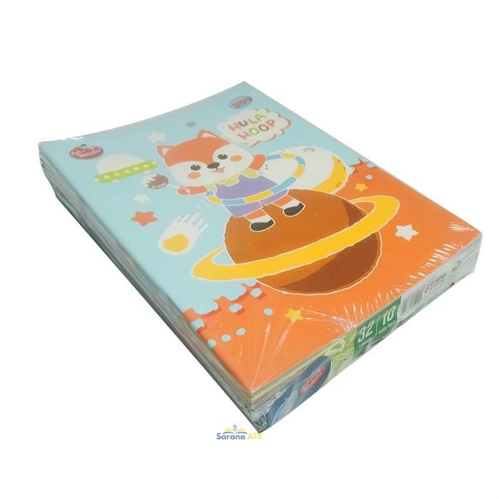 

Terlaris- Sidu - Buku Tulis Sekolah Bergaris Isi 32 Lembar - Pack