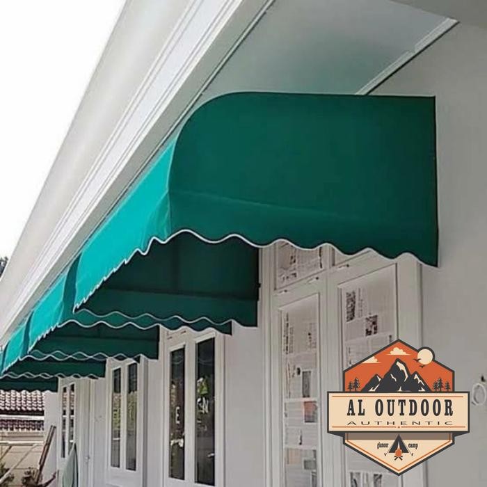 Kanopi Awning Kain Sunbrella Custom Ukuran Dan Warna Harga Permeter Terlaris