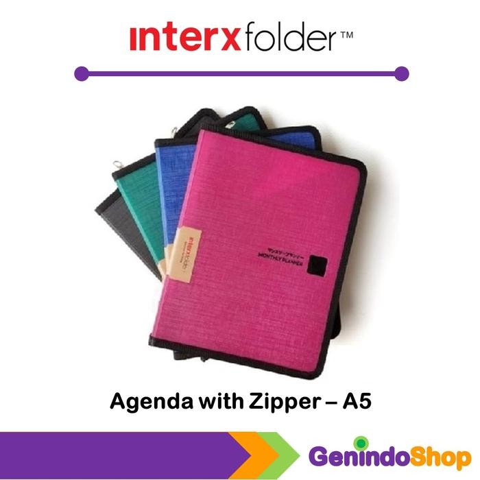 

Terlaris- Agenda Monthly Planner A5 Interxfolder