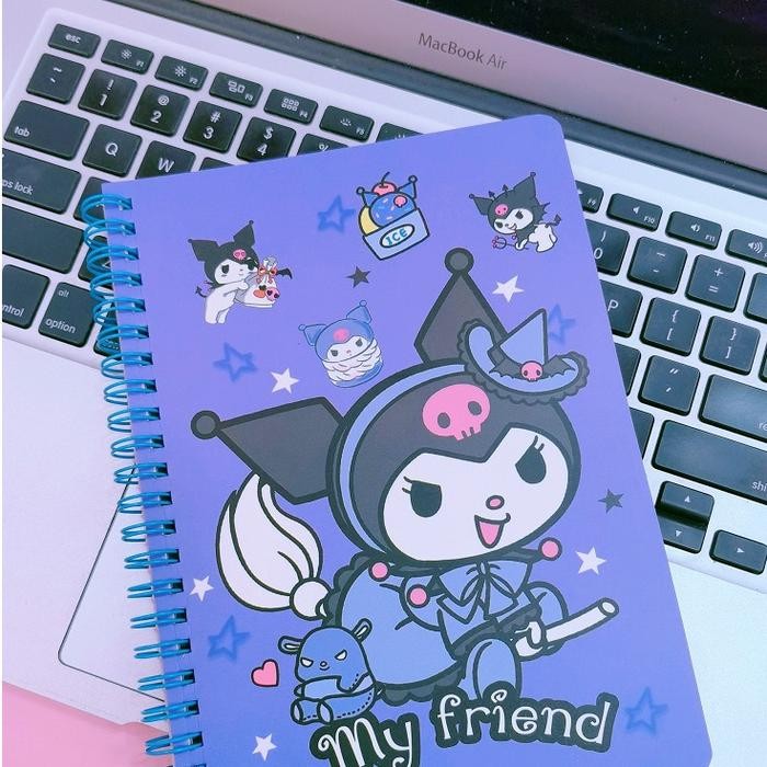 

Terlaris- Binder Book Buku Ring Hk Diary Harian Lucu Korean Cinnamoroll Motif Karakter