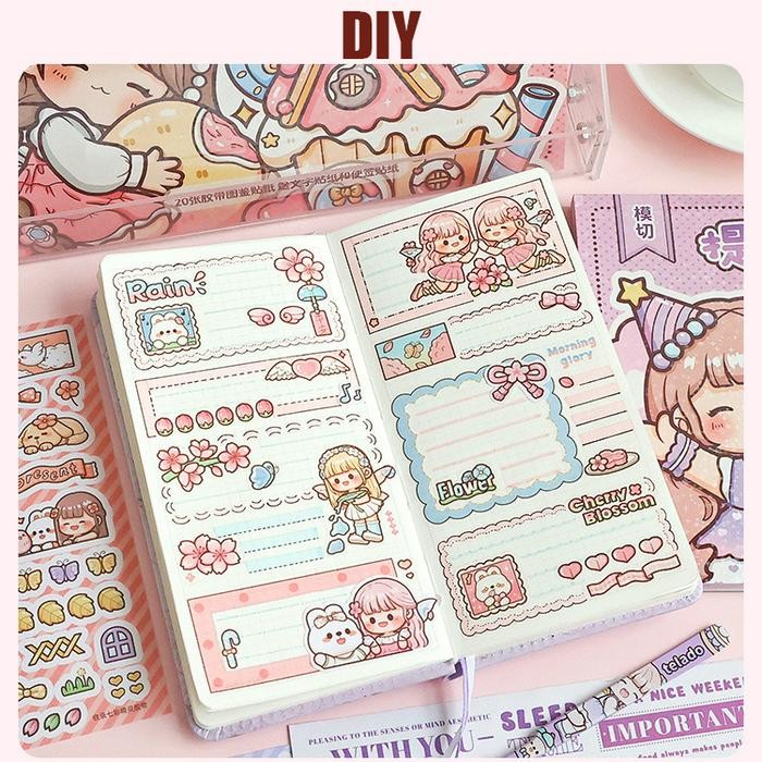 

Terlaris- Tld Stiker Buku Catatan Anak Laki-Laki Buatan Tangan Stiker Buku Kertas Jepang Stiker