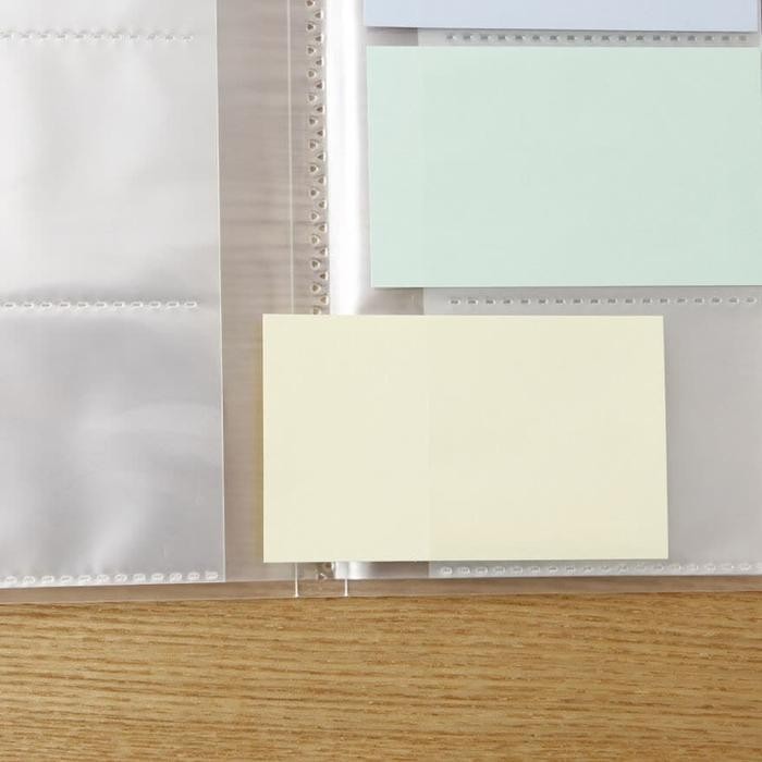 

Muji - Pp Card Holder 3 Row 60 Pockets - Tempat Kartu Nama