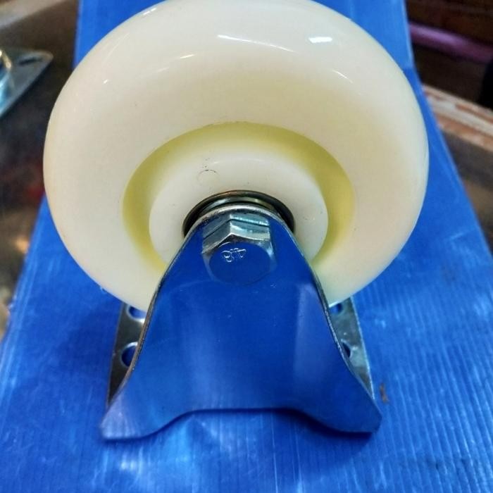 Roda Troli 3 inch - 4 inch RHJ-TW caster germany. Nylon hidup dan mati