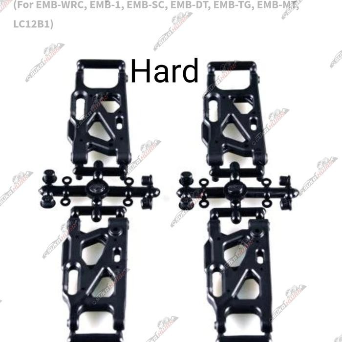 L6212 Suspension Arms Hard Set Lc Racing 1/12 Lc12B1 1/14 Emb-T Emb-Sc