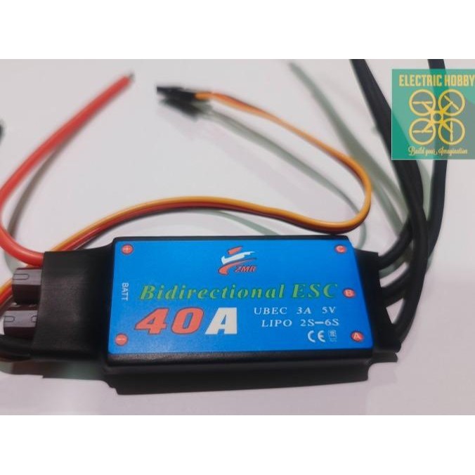 Zmr Brushless Esc Bidirectional 40A