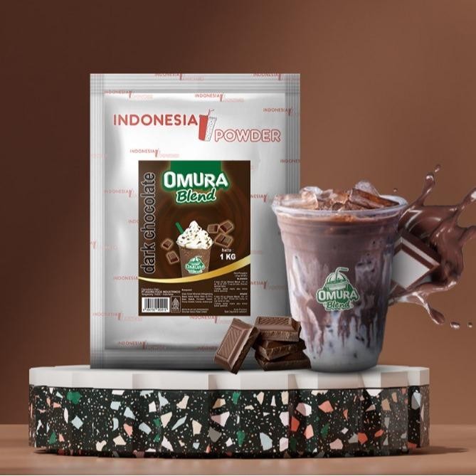 

Omura Bubuk Minuman Premium Rasa Dark Chocolate / Dark Coklat Mengandung Gula Susu Dan Krimer Blend