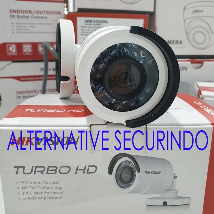 Ip Camera Hikvision Ds-2Cd2010F-I 1,3Mp Ir Bullet Pasti Ori