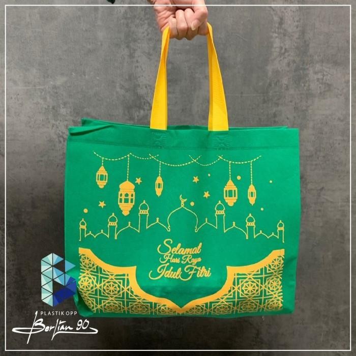 (Expert) Goodie Bag Idul Fitri 38 x 38 x 12 Tas Spunbond idul Fitri Tas Kain