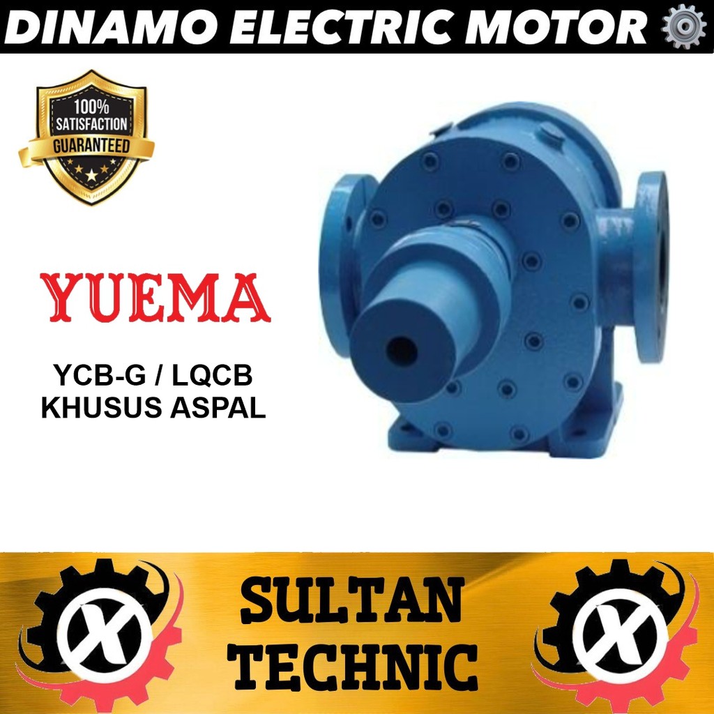 

GEAR PUMP YUEMA LQCB 25/0.6 3" X 3" GLAND PACKING
