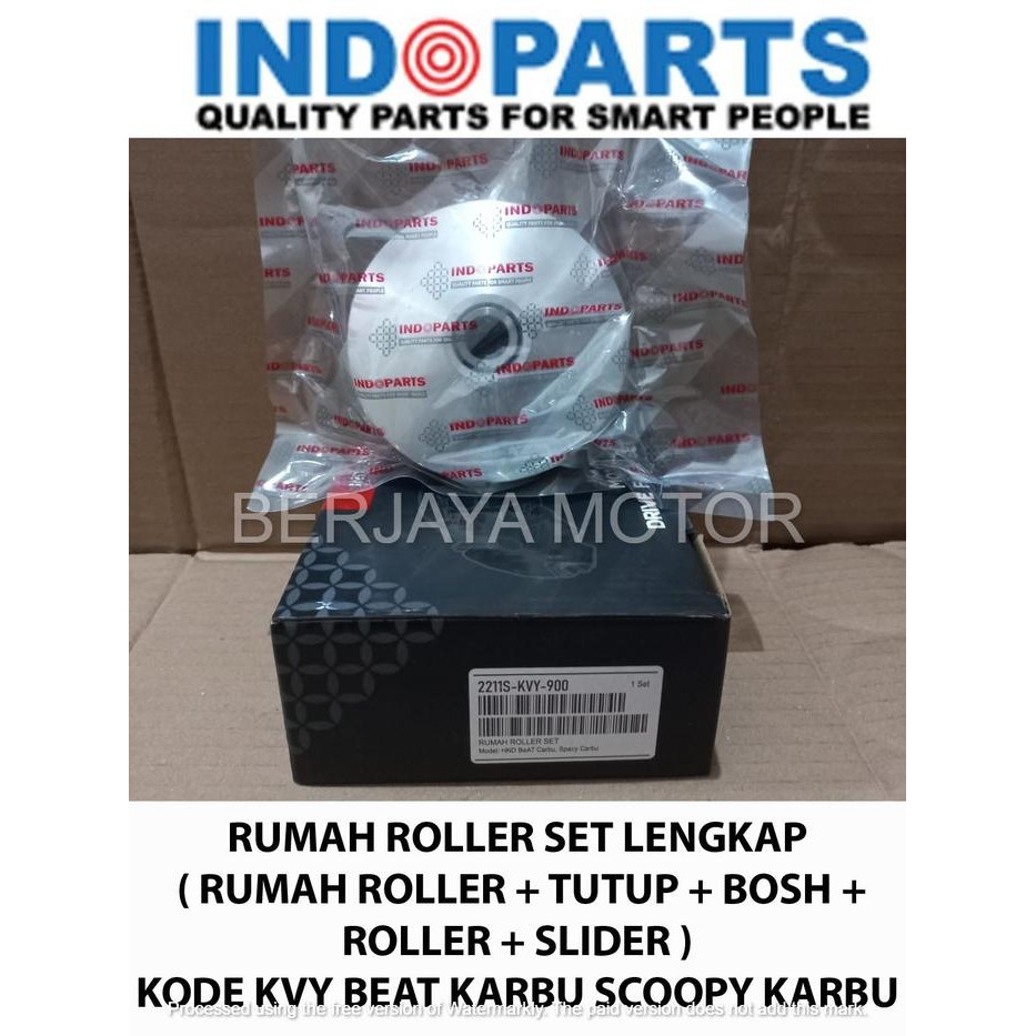 RUMAH ROLLER BEAT KARBU KVY LENGKAP BOSH PLUS ROLLER INDOPART