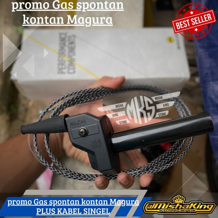 Gas spontan kontan Magura 314 313 duo Original made in Gemany Gas spontan Tomaselli