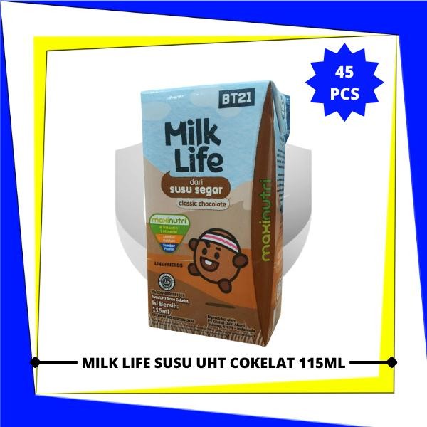 

(Expert) MILK LIFE Susu UHT Cokelat 115ml x 40 pcs (1 Karton)
