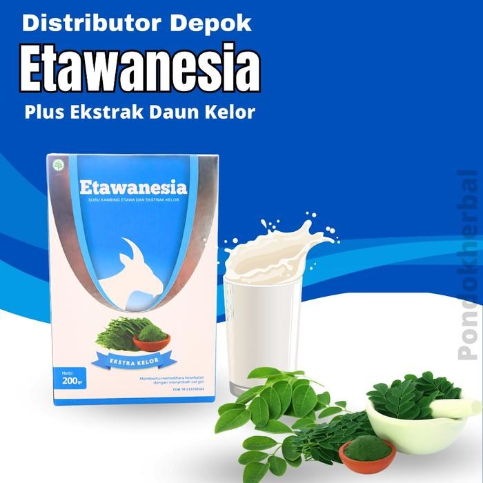 

(Expert) ETAWANESIA ETAWA BIRU 100% Original Susu Kambing Etawa + Ekstrak Moringa Folium Daun Kelor