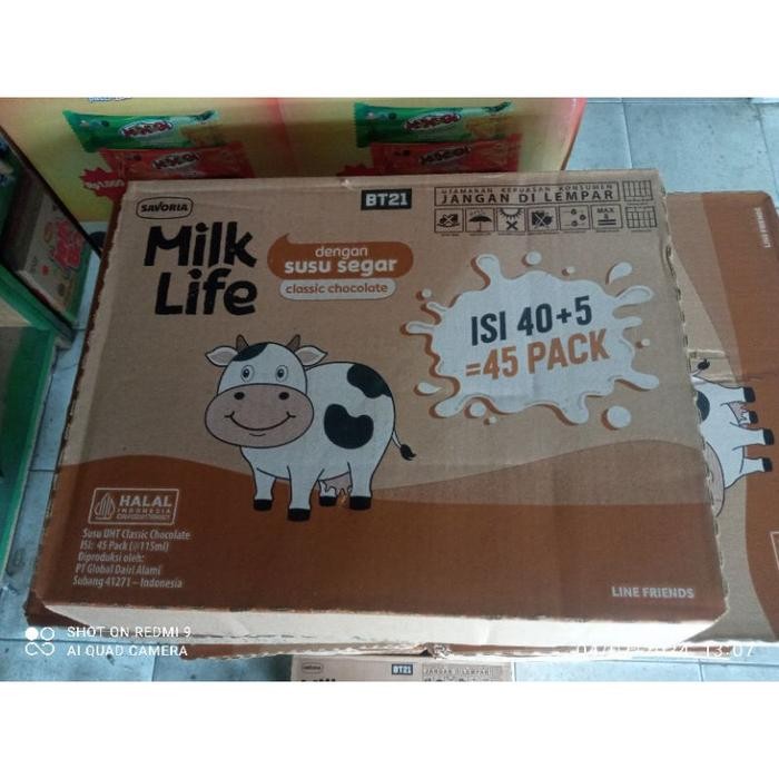 

(Expert) Susu cair UHT milk life 115 ml 1 dus isi 45