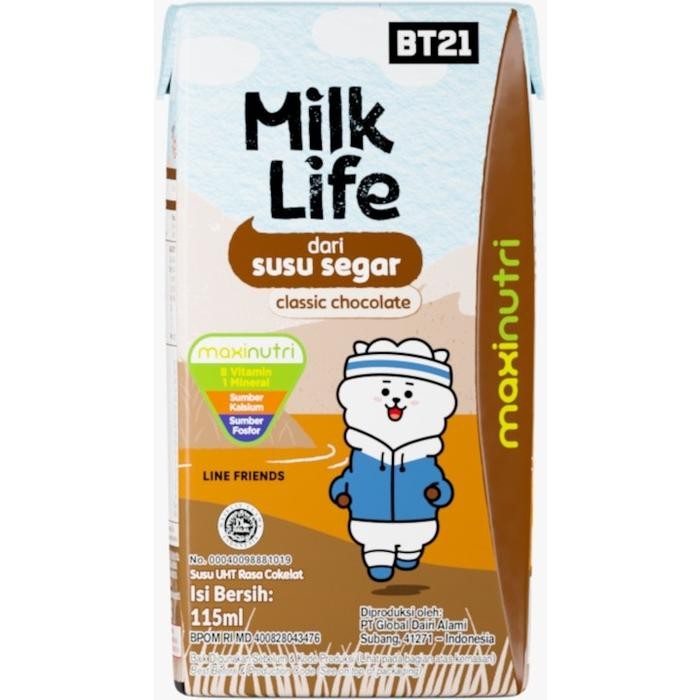 

(Expert) SUSU UHT MILK LIFE KIDS 115ML 1 DUS 45 PCS