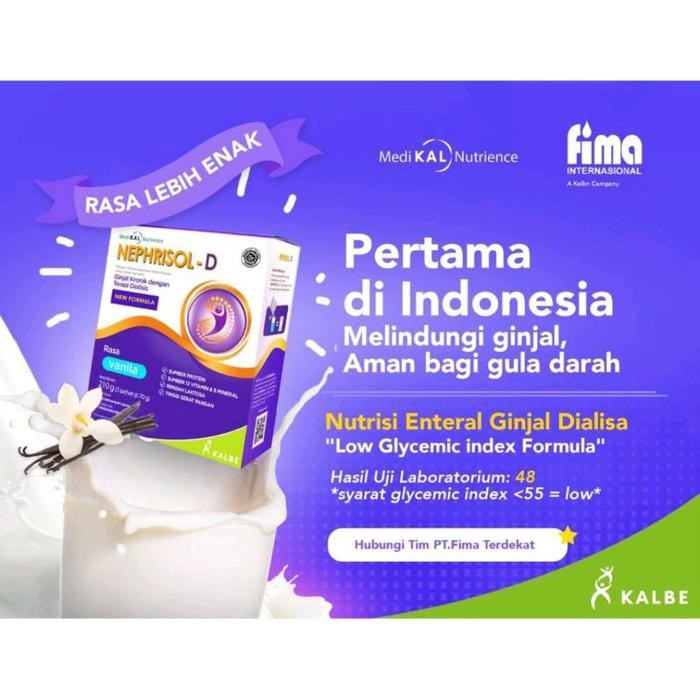 

(Expert) Nephrisol D Vanila/Cappucino 210gr