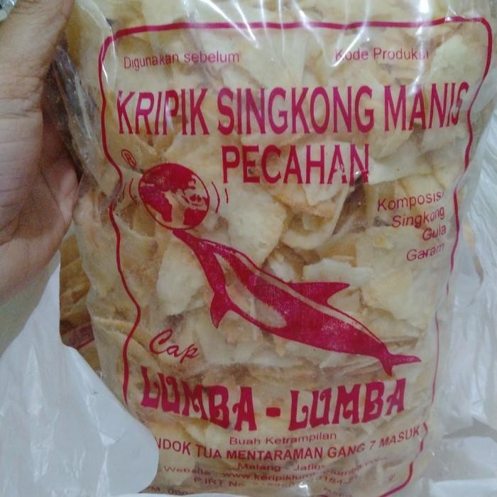 

(Expert) Kripik singkong manis Cap Lumba-Lumba pecahan