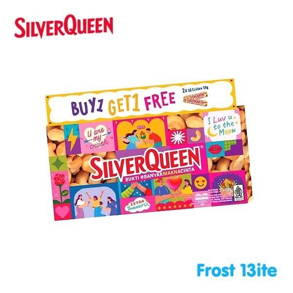 

(Expert) Silver Queen / SilverQueen Cashews Milk Chocolate BUY 1 GET 1 FREE